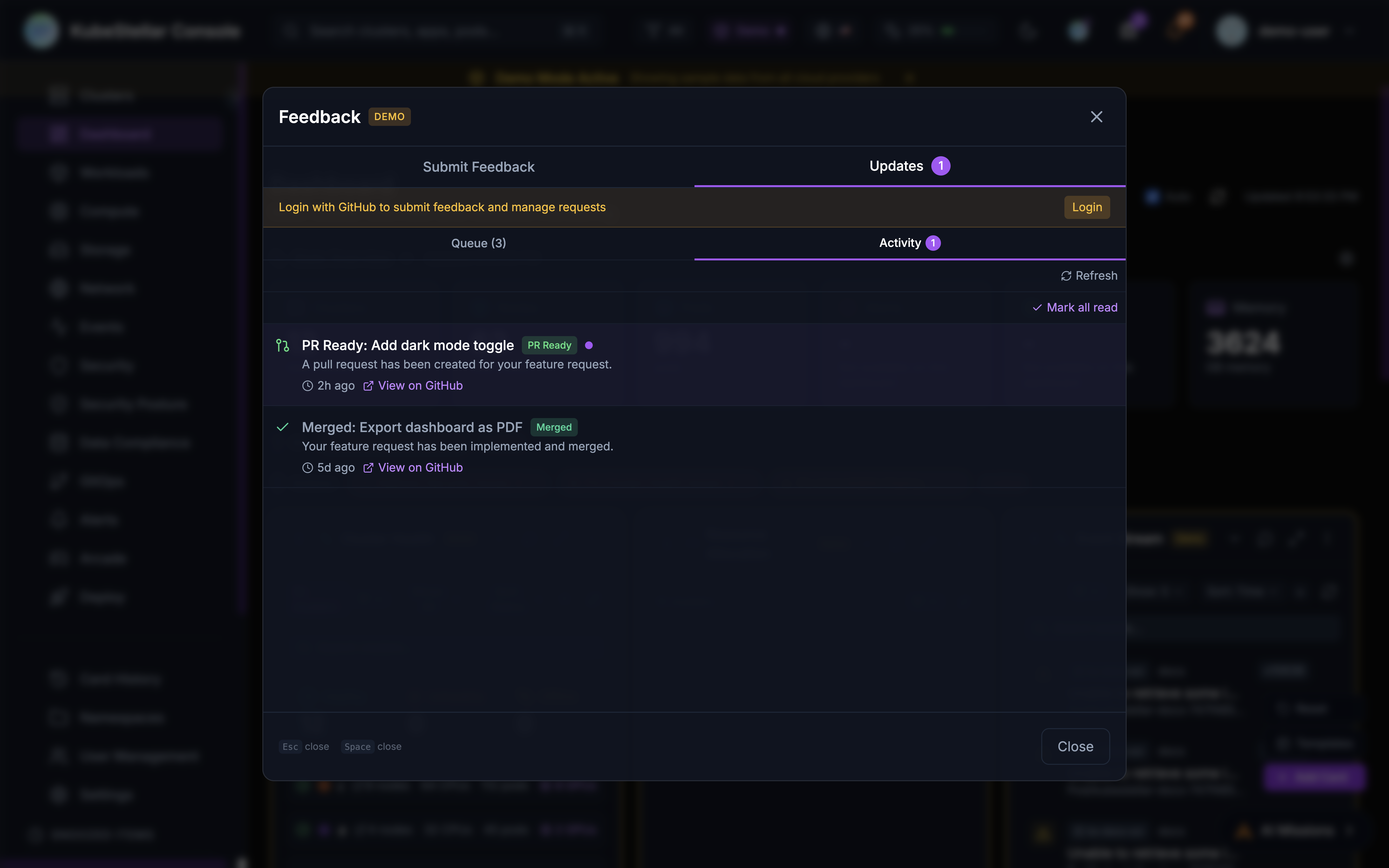 Rewards Panel
